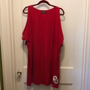 Oklahoma Sooners Tunic Dress NWT